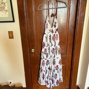 Medium Raga Floral Halter Maxi Dress